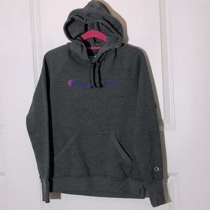 Champion Logo Sweatshirt Hoodie Small